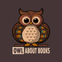 OWL About Books-None-Polyester-Shower Curtain-erion_designs