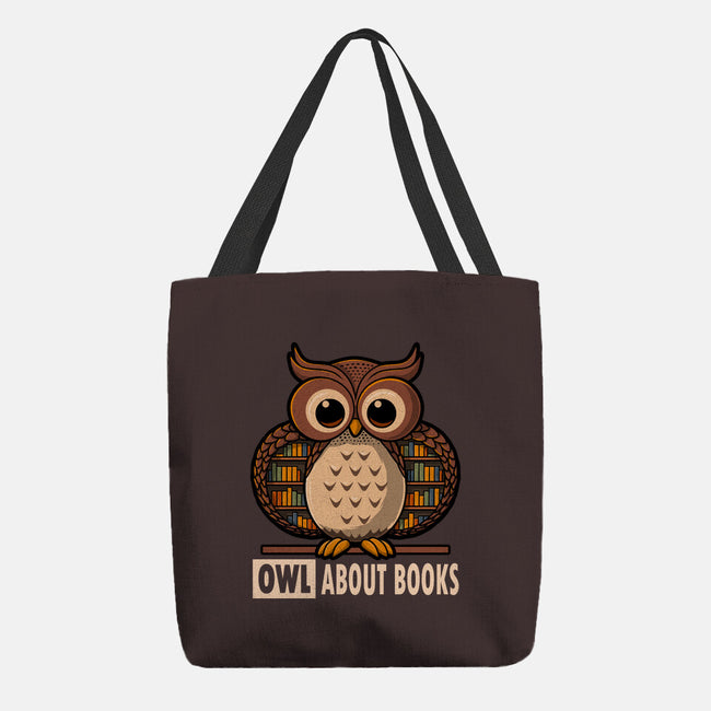 OWL About Books-None-Basic Tote-Bag-erion_designs