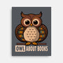 OWL About Books-None-Stretched-Canvas-erion_designs