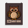 OWL About Books-None-Matte-Poster-erion_designs