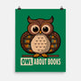 OWL About Books-None-Matte-Poster-erion_designs