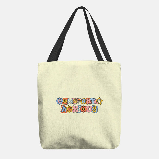 Constantly Anxious-None-Basic Tote-Bag-eduely