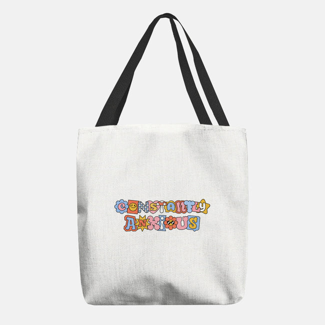 Constantly Anxious-None-Basic Tote-Bag-eduely