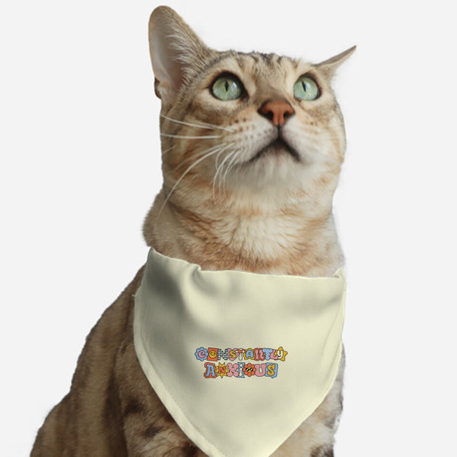 Constantly Anxious-Cat-Adjustable-Pet Collar-eduely