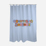 Constantly Anxious-None-Polyester-Shower Curtain-eduely