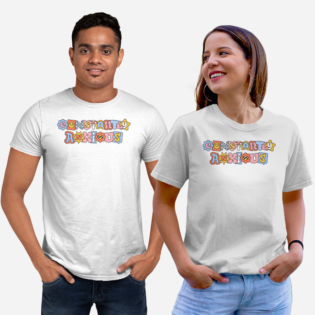 Constantly Anxious-Unisex-Basic-Tee-eduely