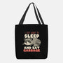 I Just Want To Sleep And Eat Garbage-None-Basic Tote-Bag-koalastudio