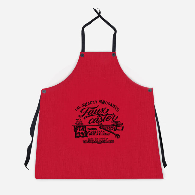 Fauxcaster-Unisex-Kitchen-Apron-Wheels