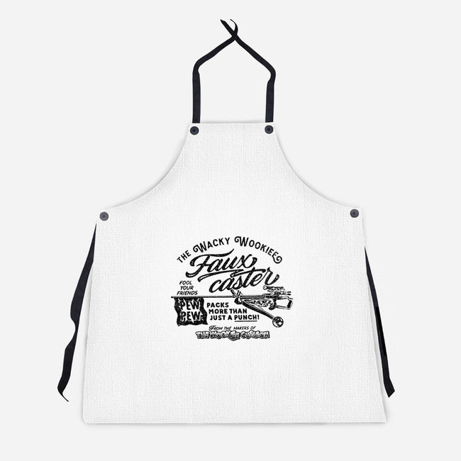 Fauxcaster-Unisex-Kitchen-Apron-Wheels