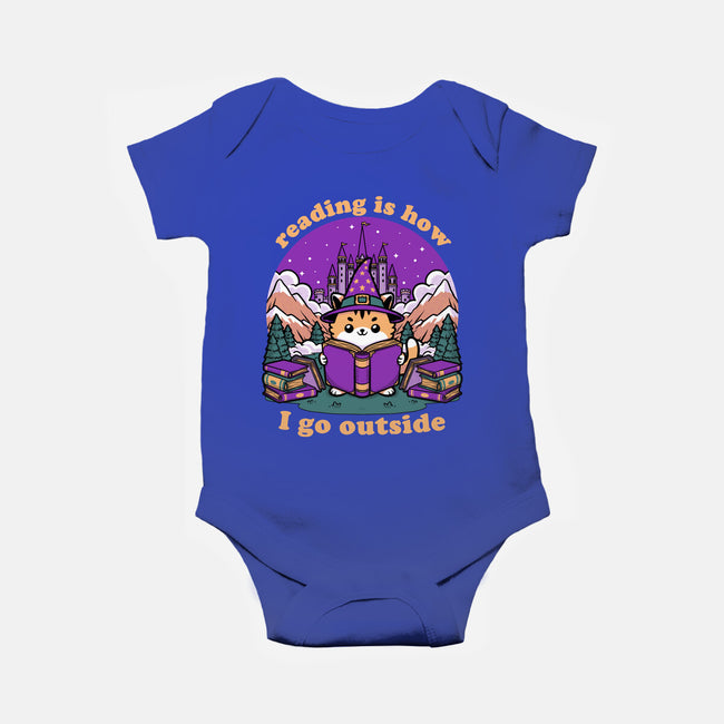 Magical Journey Cat-Baby-Basic-Onesie-Studio Mootant