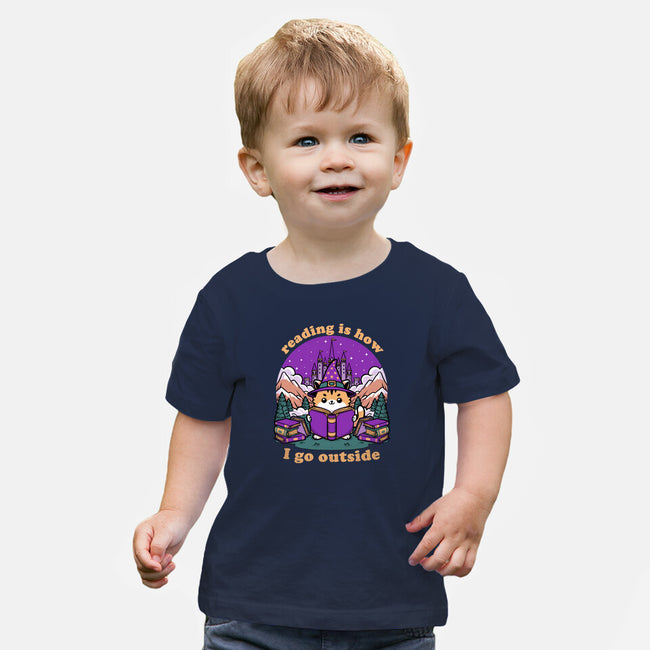 Magical Journey Cat-Baby-Basic-Tee-Studio Mootant