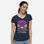 Magical Journey Cat-Womens-V-Neck-Tee-Studio Mootant