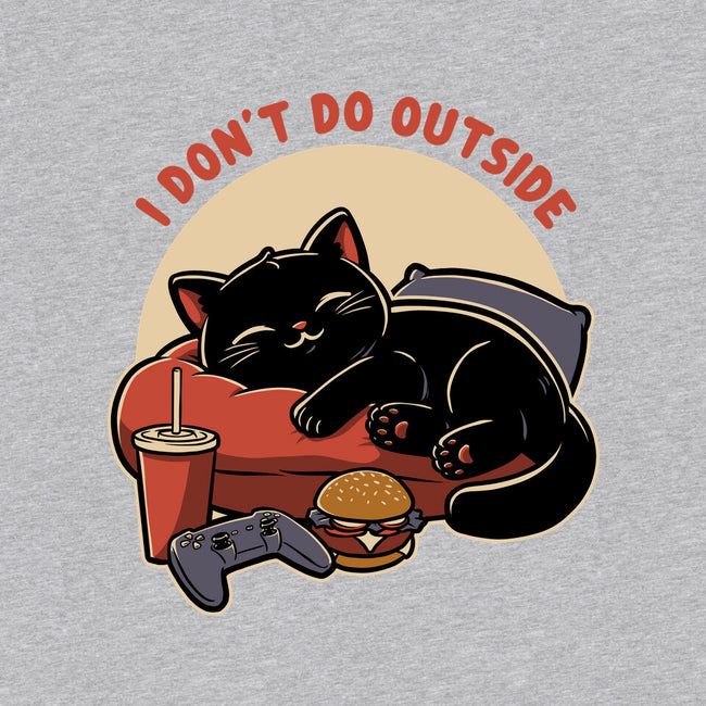 Lazy Gamer Cat-Mens-Basic-Tee-Studio Mootant