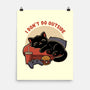 Lazy Gamer Cat-None-Matte-Poster-Studio Mootant