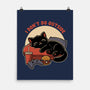 Lazy Gamer Cat-None-Matte-Poster-Studio Mootant