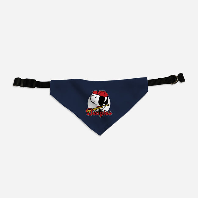 Comic Beagle Baseball-Dog-Adjustable-Pet Collar-Studio Mootant