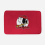 Comic Beagle Baseball-None-Memory Foam-Bath Mat-Studio Mootant