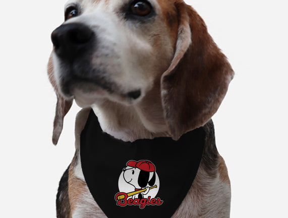 Comic Beagle Baseball