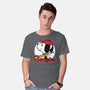 Comic Beagle Baseball-Mens-Basic-Tee-Studio Mootant