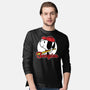 Comic Beagle Baseball-Mens-Long Sleeved-Tee-Studio Mootant