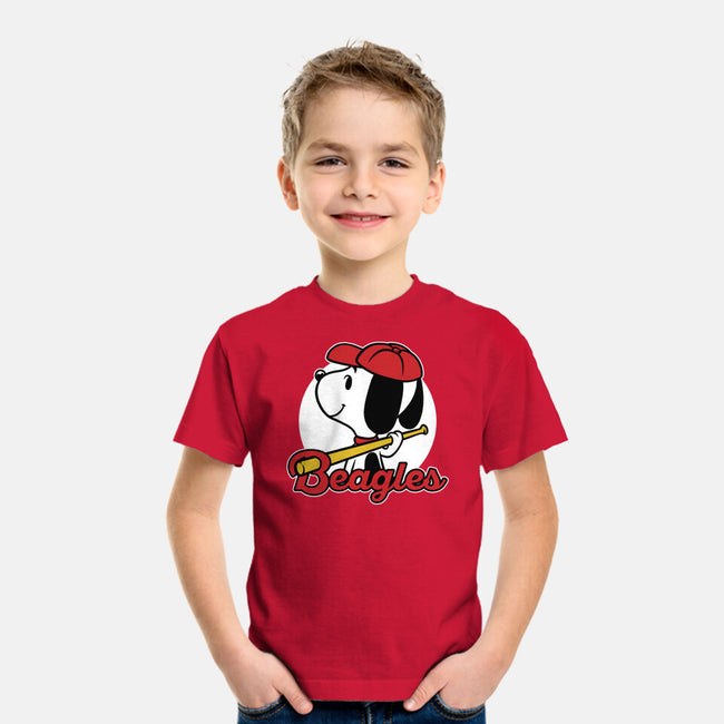 Comic Beagle Baseball-Youth-Basic-Tee-Studio Mootant