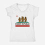 Endor Republic-Womens-V-Neck-Tee-Hafaell