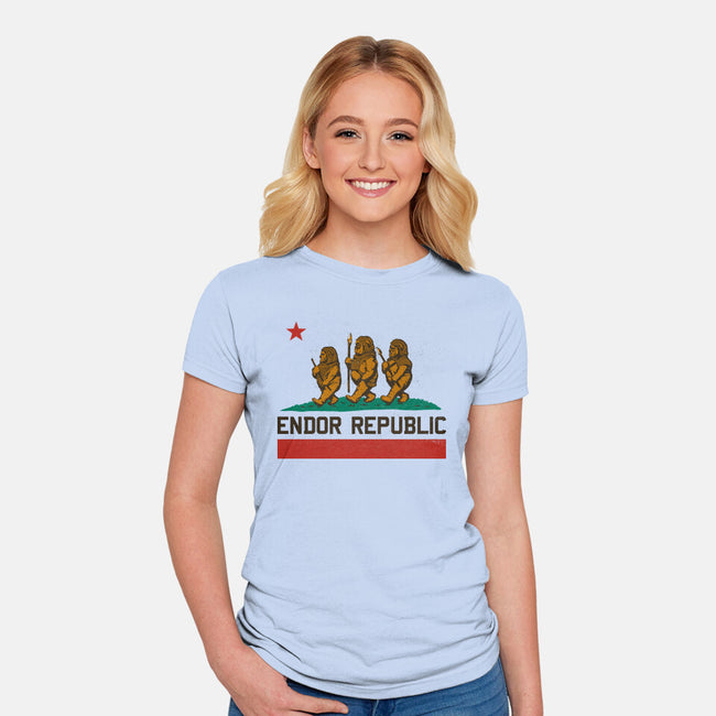 Endor Republic-Womens-Fitted-Tee-Hafaell