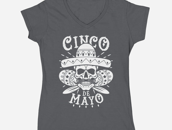 Cinco De Mayo Skull