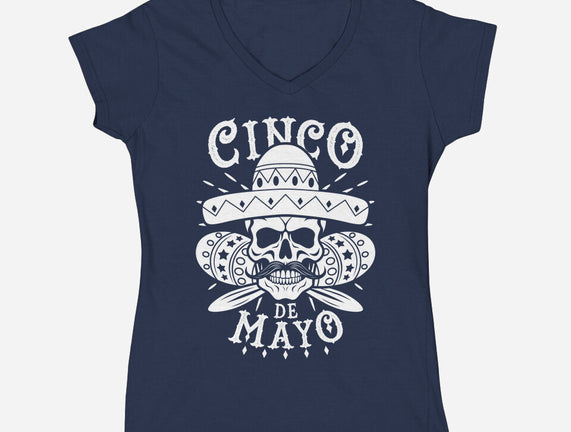 Cinco De Mayo Skull