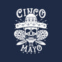 Cinco De Mayo Skull-Womens-Fitted-Tee-Boggs Nicolas