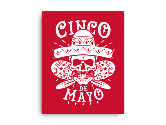 Cinco De Mayo Skull