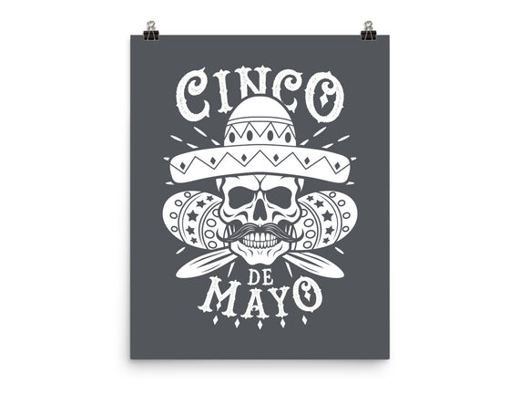 Cinco De Mayo Skull