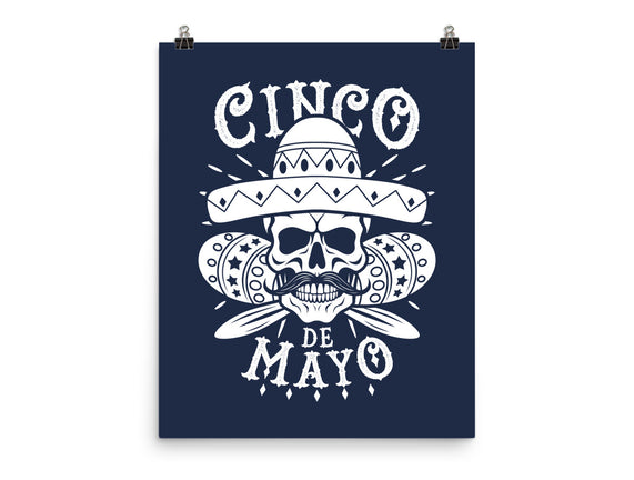 Cinco De Mayo Skull