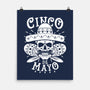 Cinco De Mayo Skull-None-Matte-Poster-Boggs Nicolas