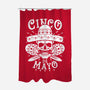 Cinco De Mayo Skull-None-Polyester-Shower Curtain-Boggs Nicolas