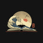 The Great Wave Of Knowledge-Unisex-Baseball-Tee-retrodivision