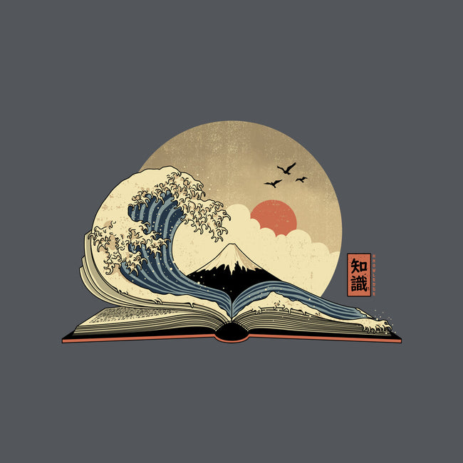 The Great Wave Of Knowledge-Unisex-Basic-Tee-retrodivision