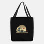 The Great Wave Of Knowledge-None-Basic Tote-Bag-retrodivision