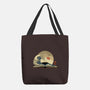 The Great Wave Of Knowledge-None-Basic Tote-Bag-retrodivision