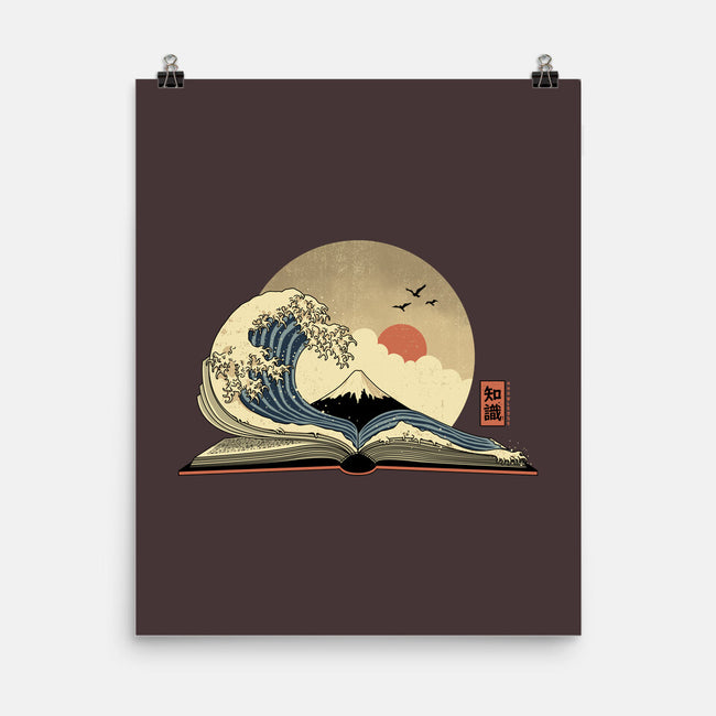 The Great Wave Of Knowledge-None-Matte-Poster-retrodivision