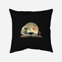 The Great Wave Of Knowledge-None-Removable Cover-Throw Pillow-retrodivision