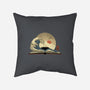 The Great Wave Of Knowledge-None-Removable Cover-Throw Pillow-retrodivision