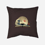 The Great Wave Of Knowledge-None-Removable Cover-Throw Pillow-retrodivision