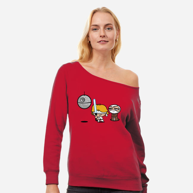 Piñata Mindtraining-Womens-Off Shoulder-Sweatshirt-demonigote