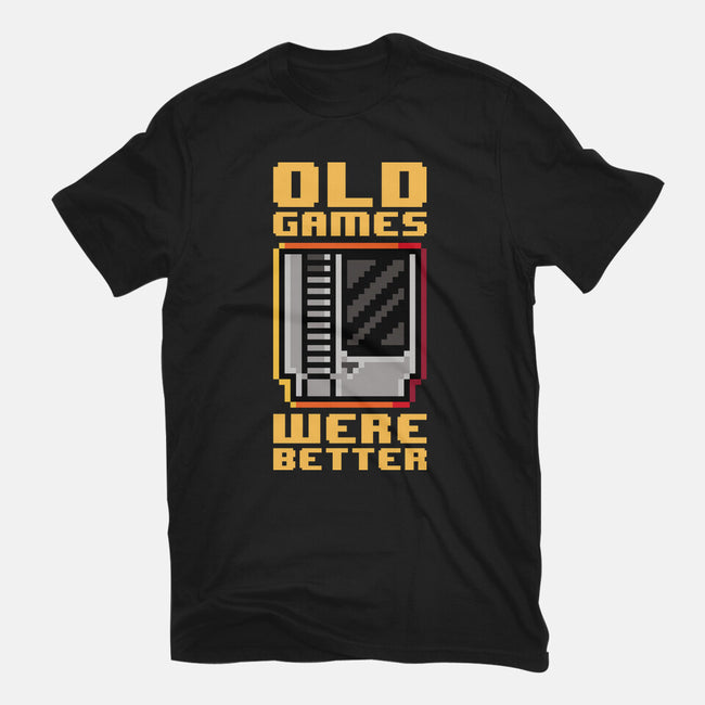 Old Games-Unisex-Basic-Tee-demonigote