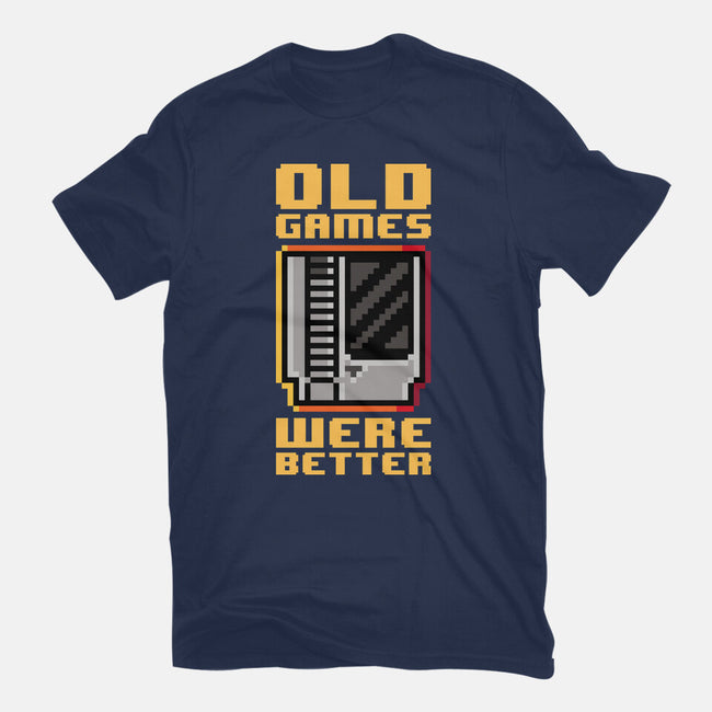 Old Games-Unisex-Basic-Tee-demonigote