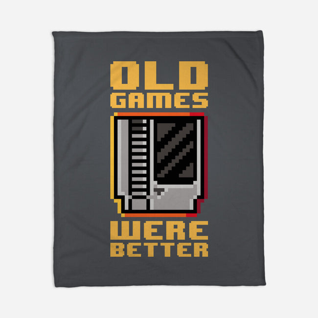 Old Games-None-Fleece-Blanket-demonigote