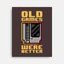 Old Games-None-Stretched-Canvas-demonigote