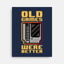 Old Games-None-Stretched-Canvas-demonigote