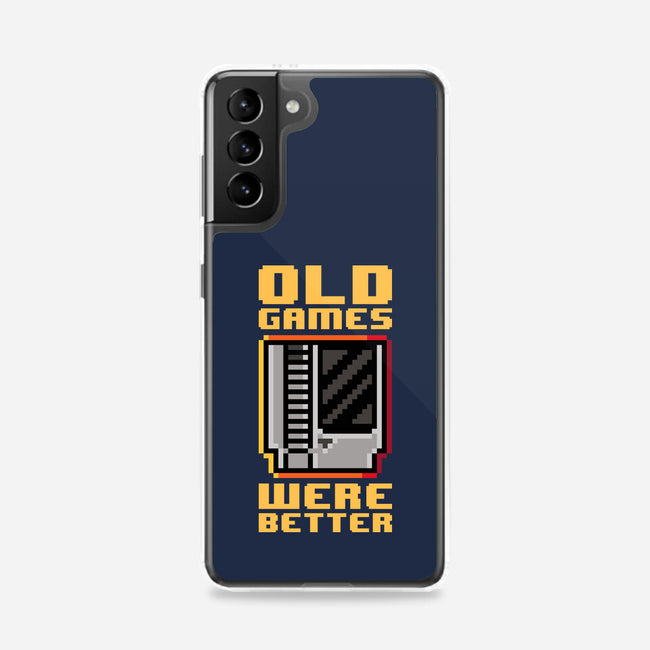 Old Games-Samsung-Snap-Phone Case-demonigote